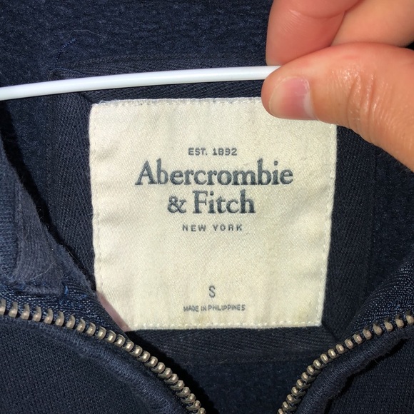 Abercrombie & Fitch Quarter Zip - Size S - Picture 7 of 11